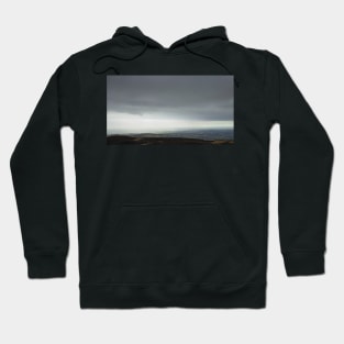 View of Rain Over Glasgow Hoodie